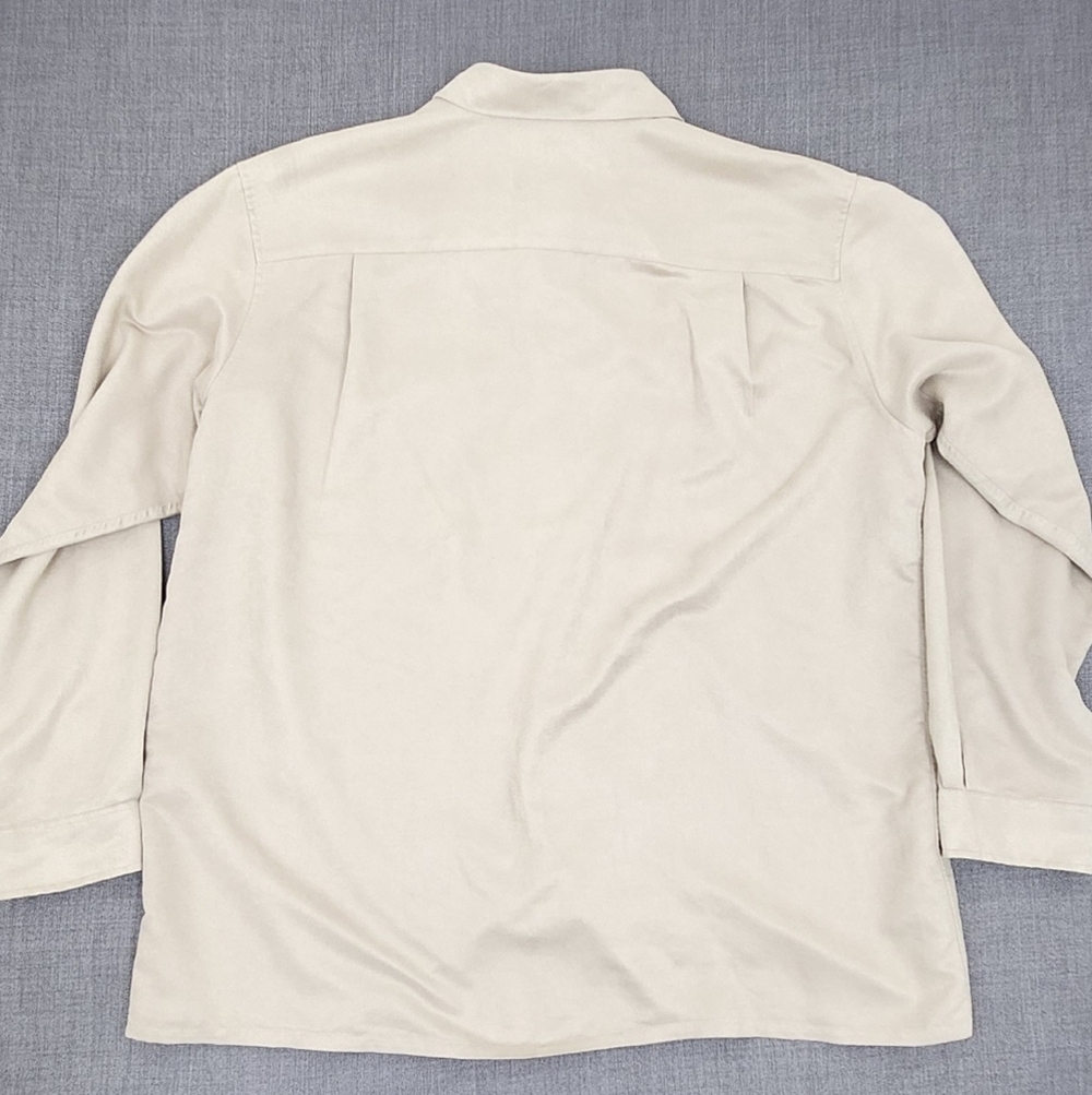 Brandini 100% Polyester Cream Faux Suede Like Material. Made in Hong Kong. - Picture 5 of 8